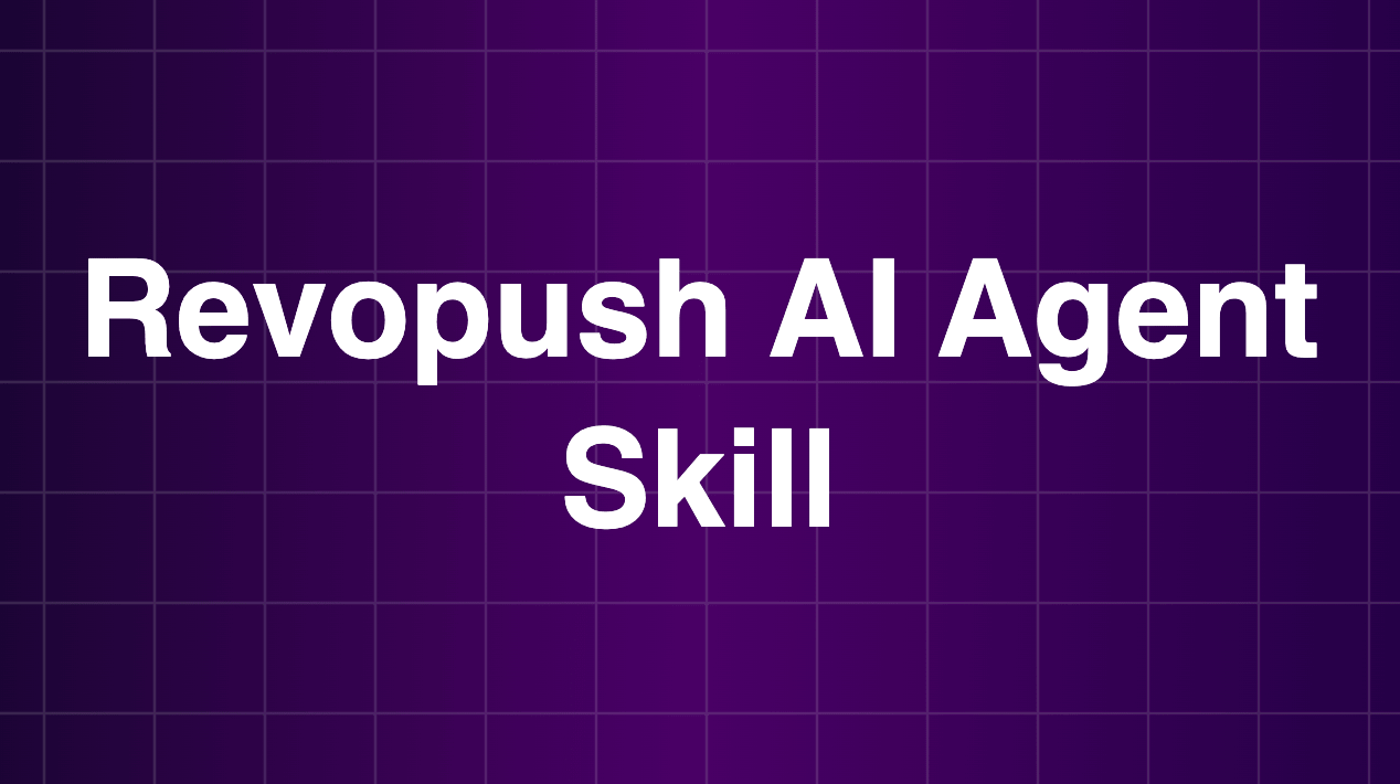 Set up Revopush with an AI agent